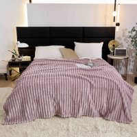 Patura Cocolino Groasa Stripe V14 Lila 200x230 cm - 4