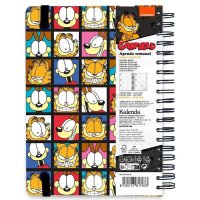 Agenda A5 Garfield 2025/2026 Academic Diary Week to View 12 Months - 2