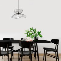 Lustra Farac Negru 50x50x121 cm - 1