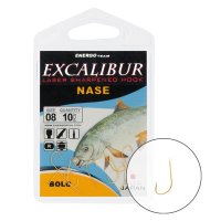 Carlige Excalibur Nase Bolo Gold Nr. 8 - Performanta pentru Pescuit - 1