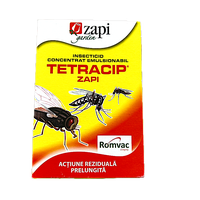 Insecticid Concentrat Tetracip Zapi 100 ml, Romvac - Eficacitate Rapidă împotriva Insectelor - 1