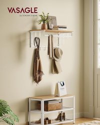 Cuier Vasagle Natural 66x30x27 cm - 2