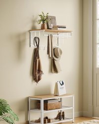 Cuier Vasagle Natural 66x30x27 cm - 3