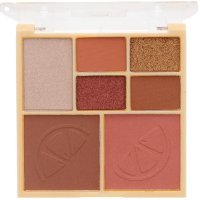 Paleta de farduri Sunkissed Citrus Crush, 7 nuante pentru ochi si fata - 1