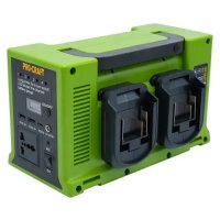 Invertor Portabil pe Acumulator Procraft PSI20 330 W, 12 V / 5 A, Lanterna LED integrata: 10 W / 6 W - 2