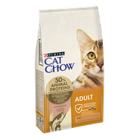 PURINA CAT CHOW Adult cu somon, hrana pentru pisici, 15 kg - 1