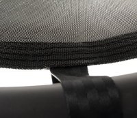 Leagan rotund tip cuib pentru copii, Kruzzel, cadru robust de 100 cm, capacitate 150 kg, black - 7