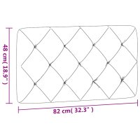 Tablie de Pat din Lemn Vechi 135 cm cu Perna Tapitata din Catifea Roz - 10