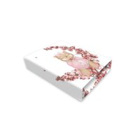 Cearceaf cu elastic MimiNu, pentru patut 120x60 cm, din bumbac, Design, Betty - 4