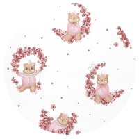 Cearceaf cu elastic MimiNu, pentru patut 120x60 cm, din bumbac, Design, Betty - 3
