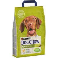 DOG CHOW Adult, Talie Medie, Pui, 2.5 kg - 1