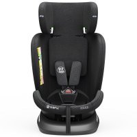Scaun auto Tweety Plus Deluxe Buf Boof i-size rotativ 360 cu isofix 40-150 cm blackjeans - 5