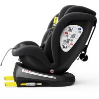Scaun auto Tweety Plus Deluxe Buf Boof i-size rotativ 360 cu isofix 40-150 cm blackjeans - 6