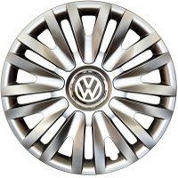 Set 4 capace roti Kerime R14, potrivite jantelor de 14 inch, pentru VW Volkswagen, Model 217 - 2