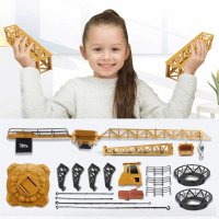Macara de Jucarie cu Telecomanda si Lampa LED, 1.28m, Galben/Negru - 3