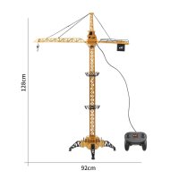 Macara de Jucarie cu Telecomanda si Lampa LED, 1.28m, Galben/Negru - 11