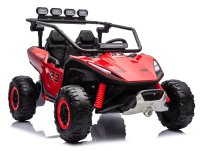 UTV electric pentru 2 copii Kinderauto Vector V2 Dune-Buggy, 220W, 12V, roti moi, scaun tapitat, echipat premium, rosu - 1