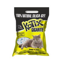 KOTIX Normal, așternut igienic pisici, granule, silicat, neaglomerant, fără praf, 15l - 2