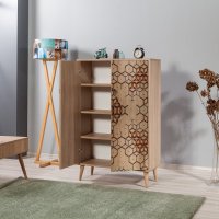 Comoda Multibox din Stejar Sonoma - 3