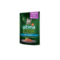 ULTIMA Fit & Delicious Sterilised, plic hrană umedă pentru pisici sterilizate, 85g - 2