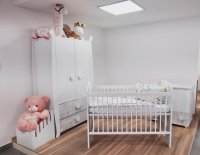 Lenjerie MyKids Mini Patratel multicolor buline maro 4 piese 120x60 - 2