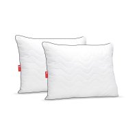 Set 2 x Perne Comfort Plus cu microfibră, husă microfibră, 50x70 cm - 1