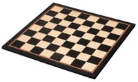 Tabla de sah din lemn Black Artar, 50x50cm, patrat 55mm - Belfast - 1