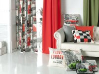 Fata de Perna London V4, 43x43 cm - 2