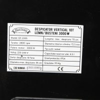 Despicator Lemne Vertical Micul Fermier GF-2345, 10 tone, 3000W, pentru busteni de max. 35 cm - 2