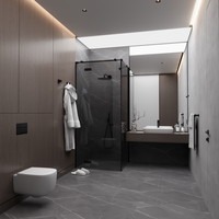 Gresie portelanata rectificata Aston Grey Matt  60X120  mata - 4