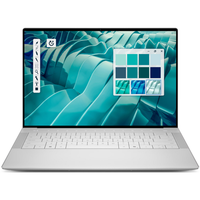 Laptop Dell 14 Premium DA14250, Intel Core Ultra 7 255H, OLED Touch 3.2K 120 Hz, 32 GB RAM, 1 TB SSD, RTX 4050, Windows 11 Pro, Argintiu - 1