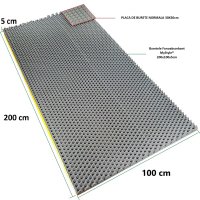 Burete Fonoabsorbant Cofrat Adezivat 200x100 cm cu Grosime de 5 cm  Solutia Ideala pentru izolatie acustica - 5