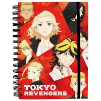 Notebook A5 Tokyo Revengers - Revengers cu Coperta Hardcover - 1