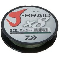 Fir textil J-BRAID X8 verde 300m de la Daiwa (Diametru: 0.20 mm) - 3