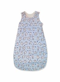 Sac de dormit copii 0.5 tog KidsDecor Baby Bear albastru din bumbac 70 cm - 4