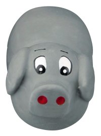 Jucarie Baby Zoo din Latex cu Sunet - 9 cm, Modele Diverse - 1