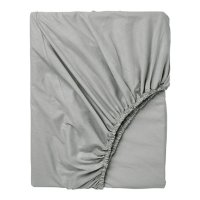 Husa cu elastic Kotonia Home Bebe - ranforce, 100 % bumbac, dimensiune saltea 60x120+15 cm, gri - 2