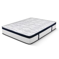 Saltea Ideal Sleep HOTEL SERIES CALIFORNIA LUX MEMORY, Arcuri Bonell, spumă poliuretanică elastică, spumă cu memorie, husă cu aerisire optimă, superortopedică, Grosime 28 cm - 1