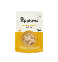 Applaws Chicken Breast in Broth, plic, 70 g - 1