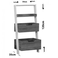 Biblioteca Low - Dark Oak - 4