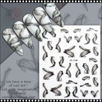 Sticker decor unghii JO-1540 - JO-1541 - 1