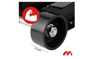 Cric hidraulic MalTec MasterJack2500, 2.5 T, inaltime de ridicare 385 mm - 2