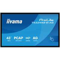 iiyama T4329AS-B1AG, panou interactiv 42,5 inch 4K UHD cu Wi-Fi si functionare 24/7 - 1
