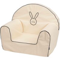 Fotoliu din burete, Bubaba, Bunny, Pentru copii, 9 luni-5 ani, White - 1