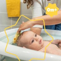 Perie de masaj din silicon pentru scalpul bebelusului Badabulle - 2