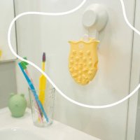Perie de masaj din silicon pentru scalpul bebelusului Badabulle - 7