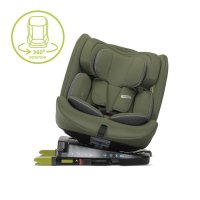Scaun auto pentru copii Lorelli Rodeo Green Grey i-Size, isofix, rotativ, protectie SPS la impact lateral, 0 luni-12 ani, 40-150 cm - 2
