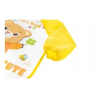 Baveta Bocioland cu Maneci Lungii Teddy Bear - 40x35 cm, Impermeabila - 1