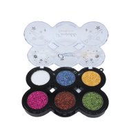 Trusa de farduri pentru ochi Queen Twinkle Glitter 01 - 1