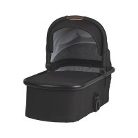 Carucior modular pentru bebelusi 2 in 1 Coccolle Aspen Premium Line, Pliabil, Roti detasabile, Suspensii, Spatar reglabil, Maner ajustabil, Copertina XXL, Husa de picioruse si ploaie, Sarcina maxima 22 kg, Standard de siguranta EN 1888, Jet Black - 6